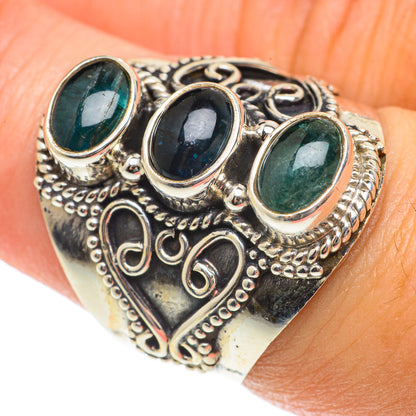 Green Tourmaline Rings handcrafted by Ana Silver Co - RING65735