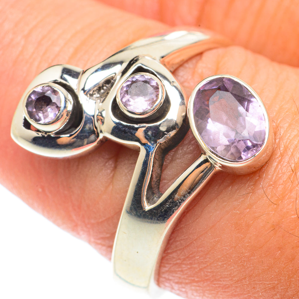 Amethyst Rings handcrafted by Ana Silver Co - RING65748