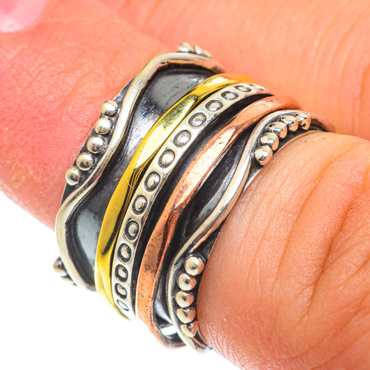 Meditation Spinner Rings handcrafted by Ana Silver Co - RING65749