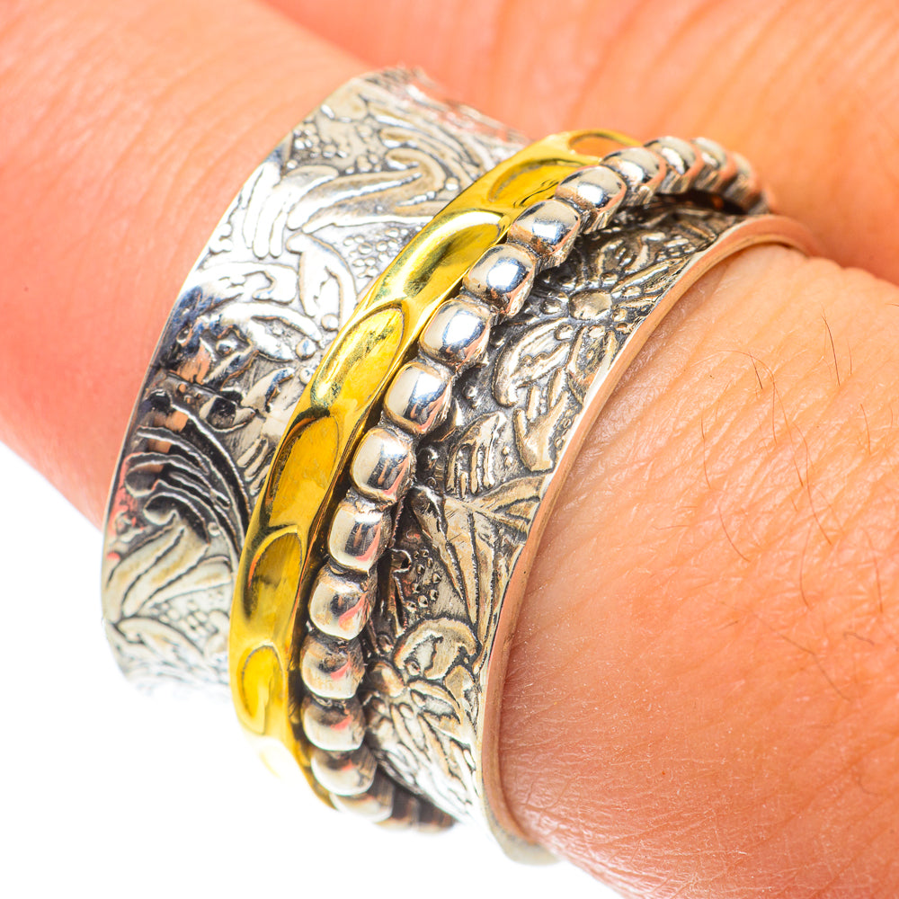 Meditation Spinner Rings handcrafted by Ana Silver Co - RING65750
