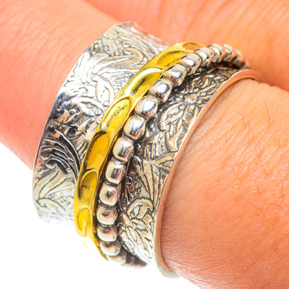 Meditation Spinner Rings handcrafted by Ana Silver Co - RING65750