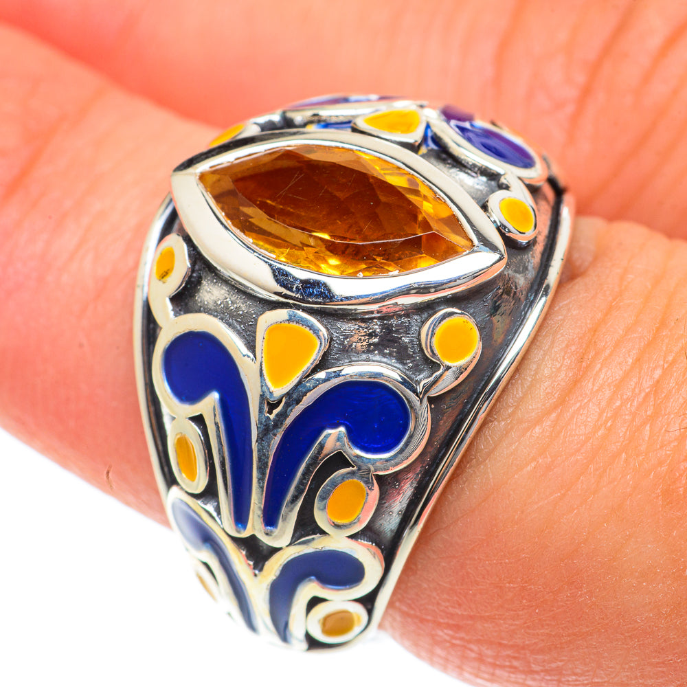 Citrine Rings handcrafted by Ana Silver Co - RING65757