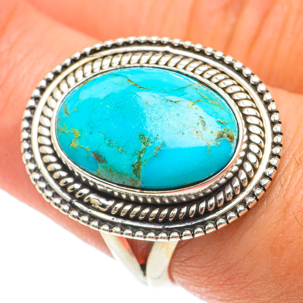 Chrysocolla Rings handcrafted by Ana Silver Co - RING65762