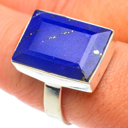 Lapis Lazuli Rings handcrafted by Ana Silver Co - RING65764