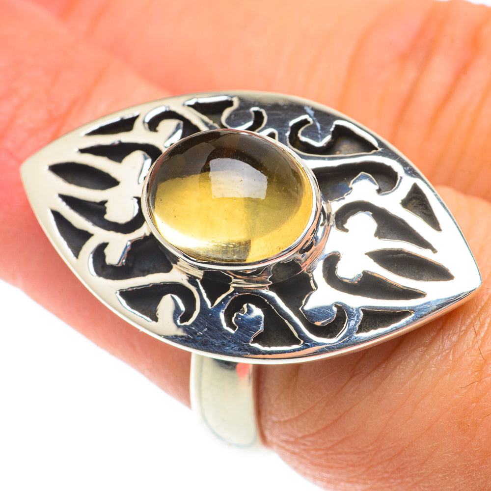 Citrine Rings handcrafted by Ana Silver Co - RING65769
