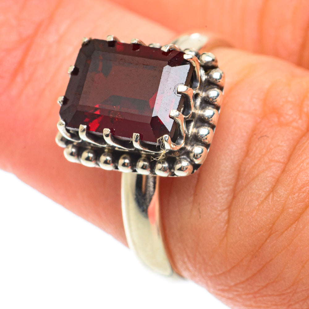 Garnet Rings handcrafted by Ana Silver Co - RING65773
