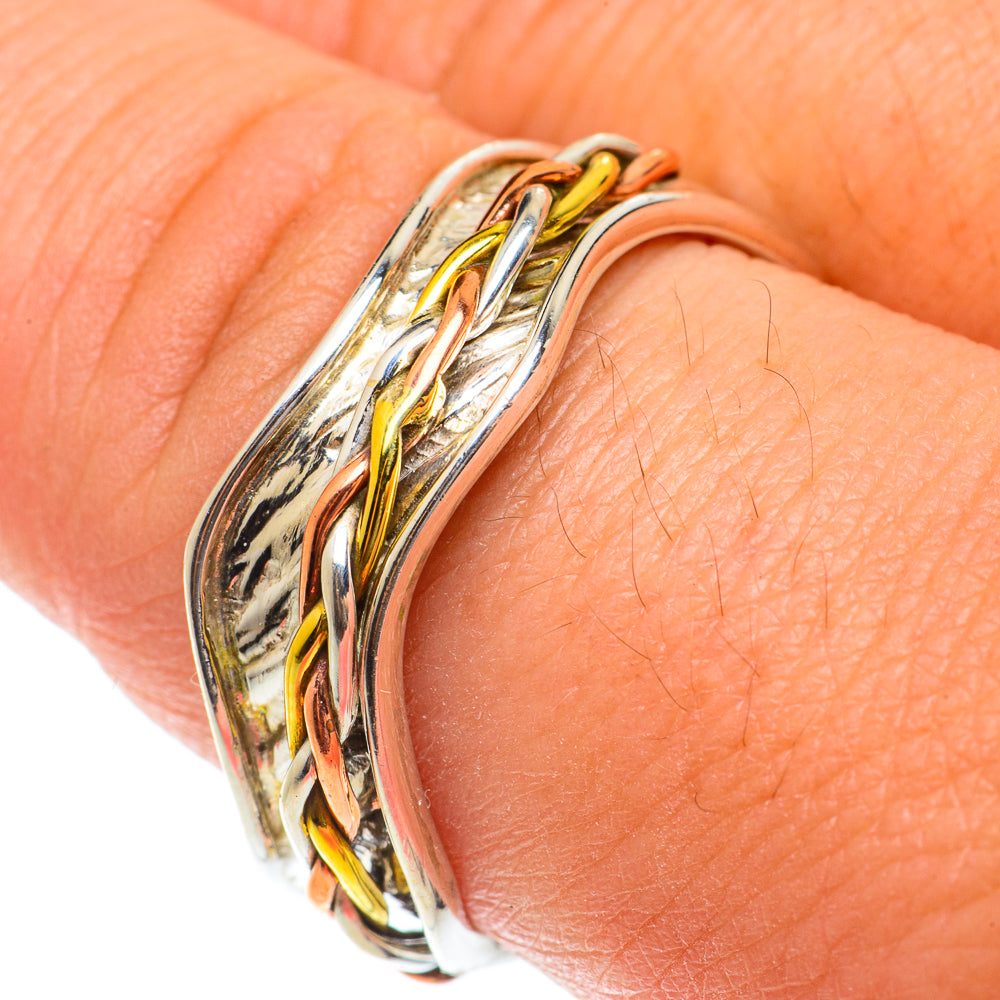 Meditation Spinner Rings handcrafted by Ana Silver Co - RING65775