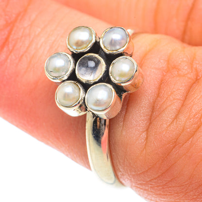 Cultured Pearl Rings handcrafted by Ana Silver Co - RING65782