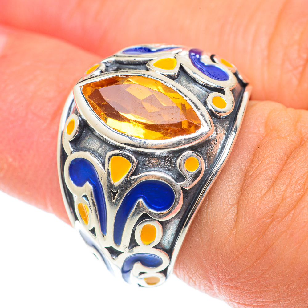 Citrine Rings handcrafted by Ana Silver Co - RING65783