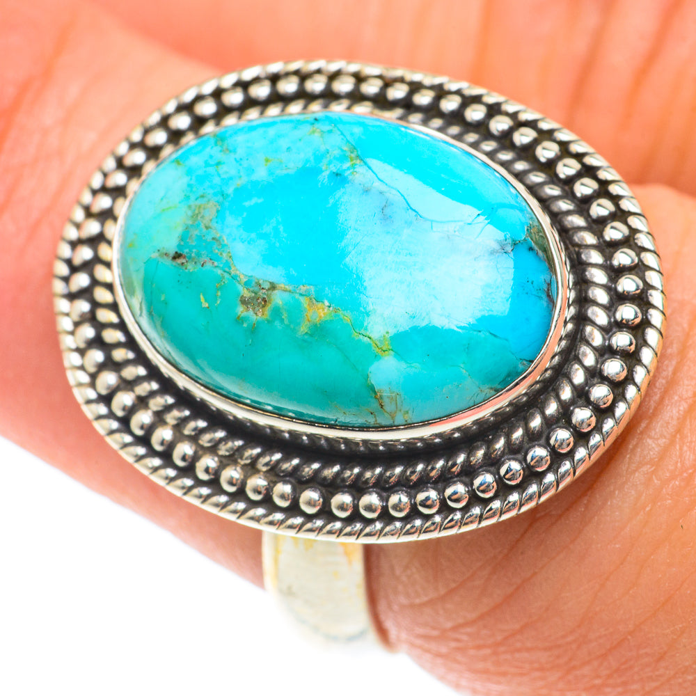Chrysocolla Rings handcrafted by Ana Silver Co - RING65791
