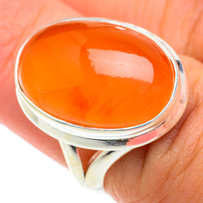 Carnelian Rings handcrafted by Ana Silver Co - RING65796