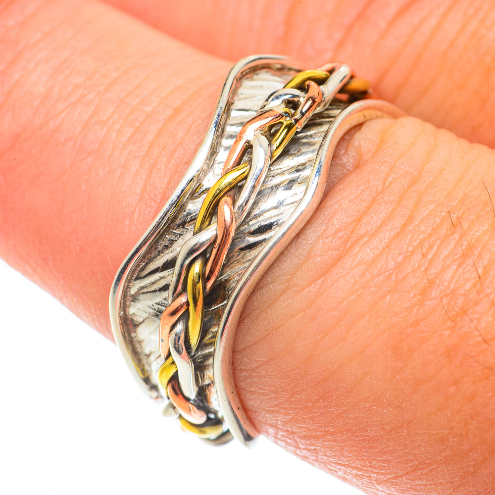 Meditation Spinner Rings handcrafted by Ana Silver Co - RING65802