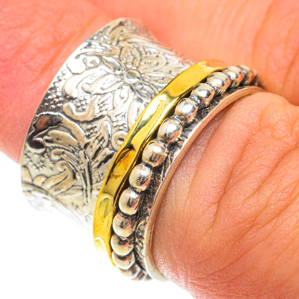 Meditation Spinner Rings handcrafted by Ana Silver Co - RING65804