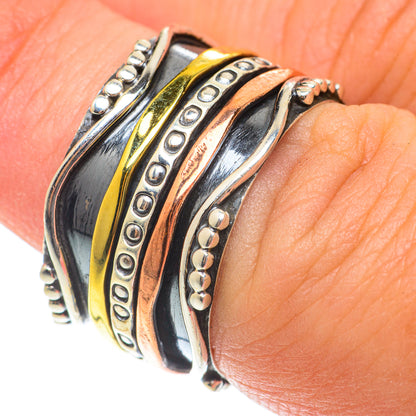 Meditation Spinner Rings handcrafted by Ana Silver Co - RING65805