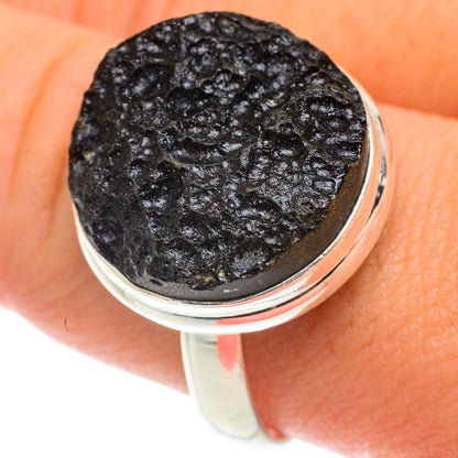 Tektite Rings handcrafted by Ana Silver Co - RING65806