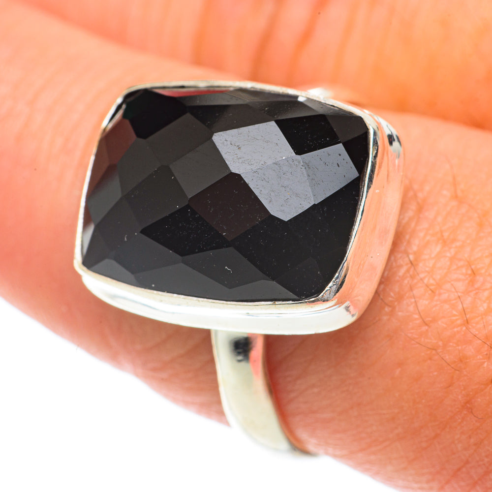 Black Onyx Rings handcrafted by Ana Silver Co - RING65807