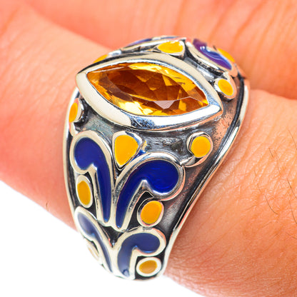 Citrine Rings handcrafted by Ana Silver Co - RING65808