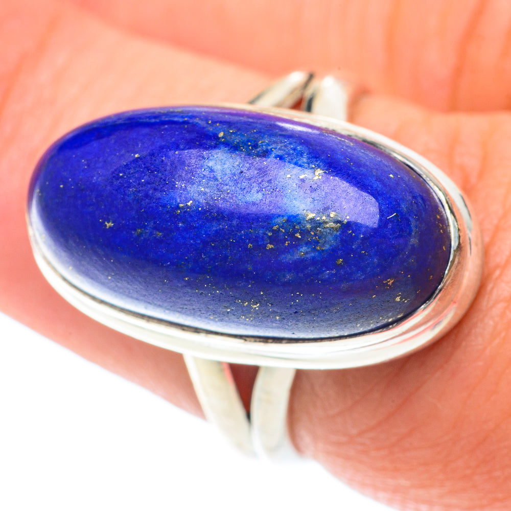 Lapis Lazuli Rings handcrafted by Ana Silver Co - RING65813