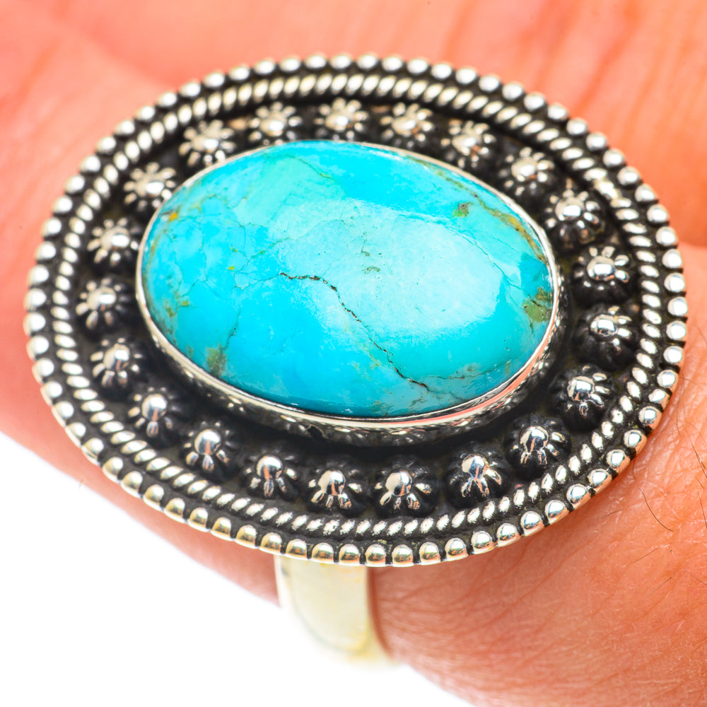 Arizona Turquoise Rings handcrafted by Ana Silver Co - RING65814