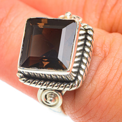 Smoky Quartz Rings handcrafted by Ana Silver Co - RING65819