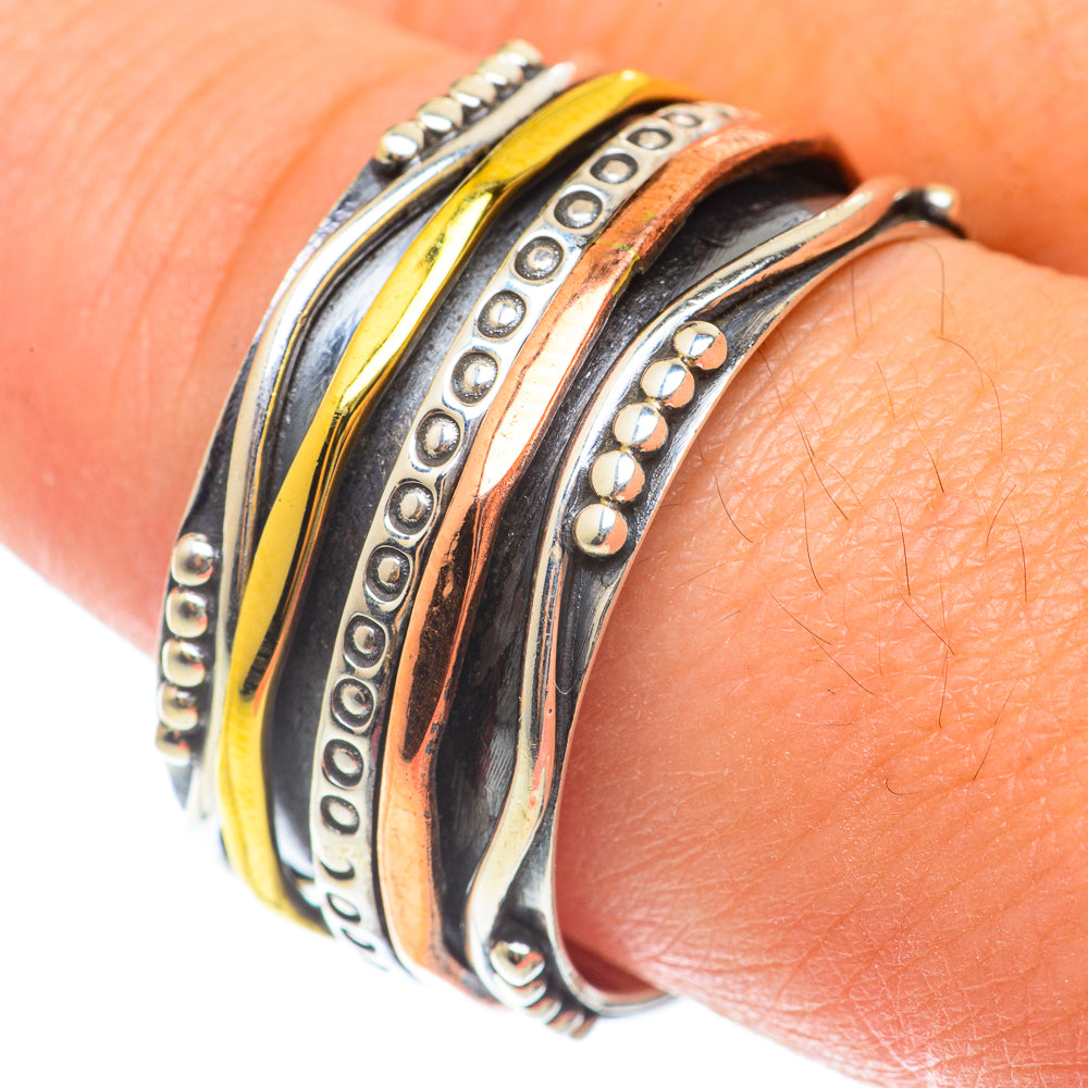 Meditation Spinner Rings handcrafted by Ana Silver Co - RING65827