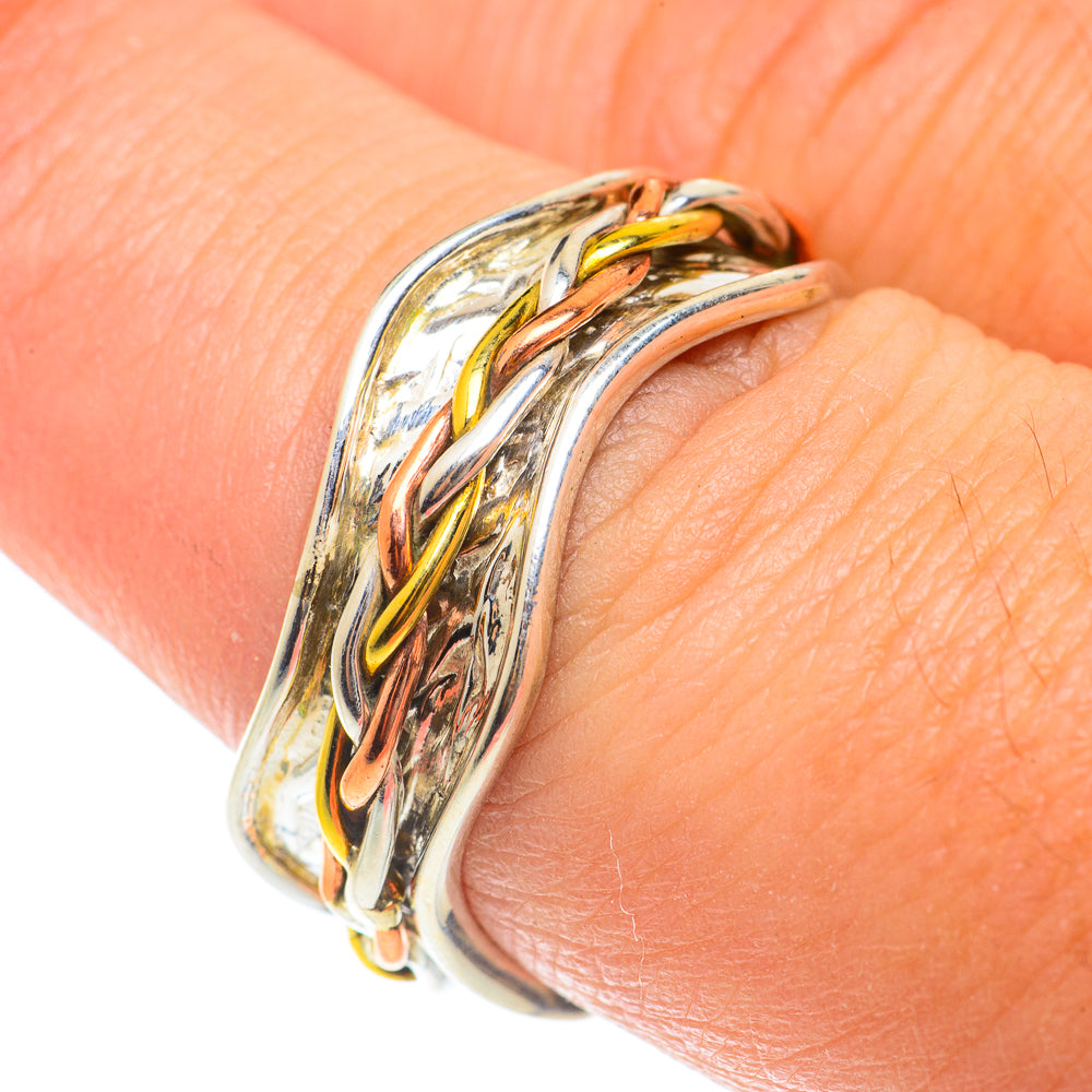 Meditation Spinner Rings handcrafted by Ana Silver Co - RING65829