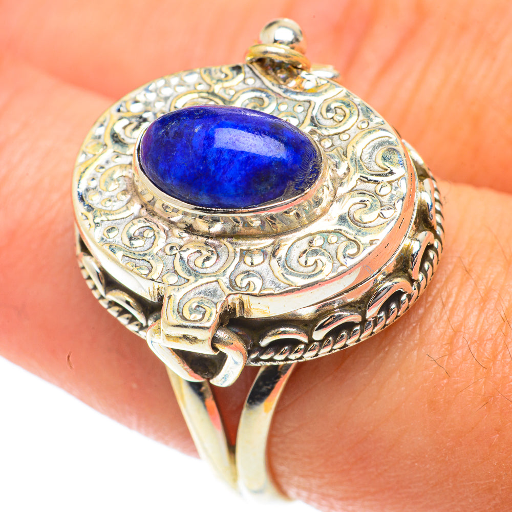 Lapis Lazuli Rings handcrafted by Ana Silver Co - RING65833