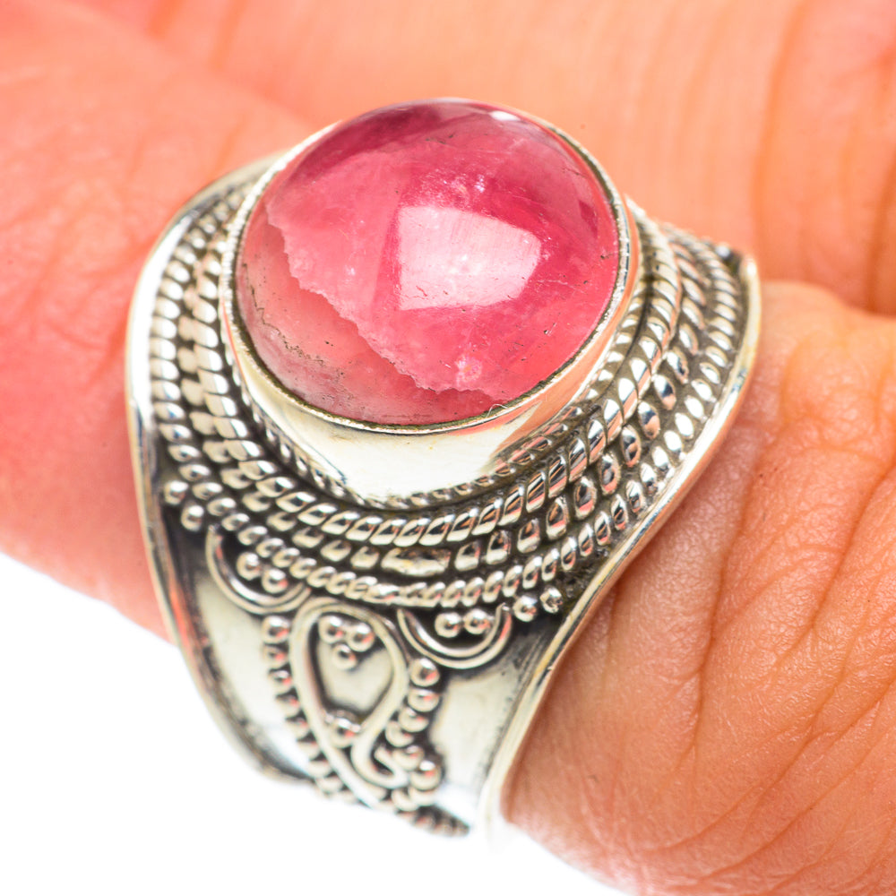Rhodochrosite Rings handcrafted by Ana Silver Co - RING65842