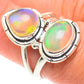 Ethiopian Opal Rings handcrafted by Ana Silver Co - RING65851