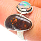 Mexican Fire Agate Rings handcrafted by Ana Silver Co - RING65853