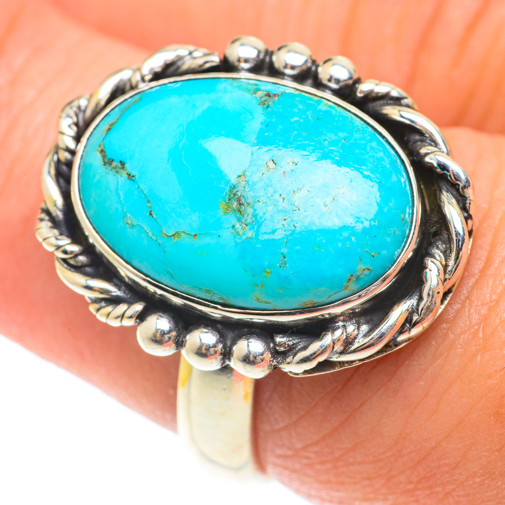 Arizona Turquoise Rings handcrafted by Ana Silver Co - RING65856