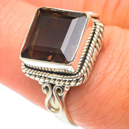 Smoky Quartz Rings handcrafted by Ana Silver Co - RING65861