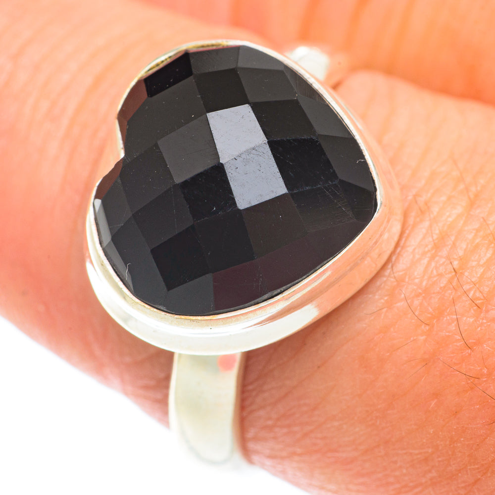 Blakc Onyx Rings handcrafted by Ana Silver Co - RING65872