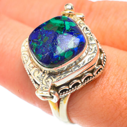 Azurite Rings handcrafted by Ana Silver Co - RING65881