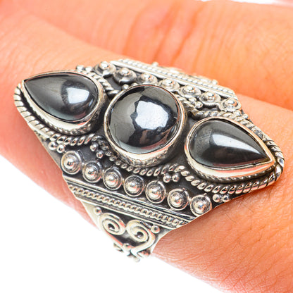 Hematite Rings handcrafted by Ana Silver Co - RING65883