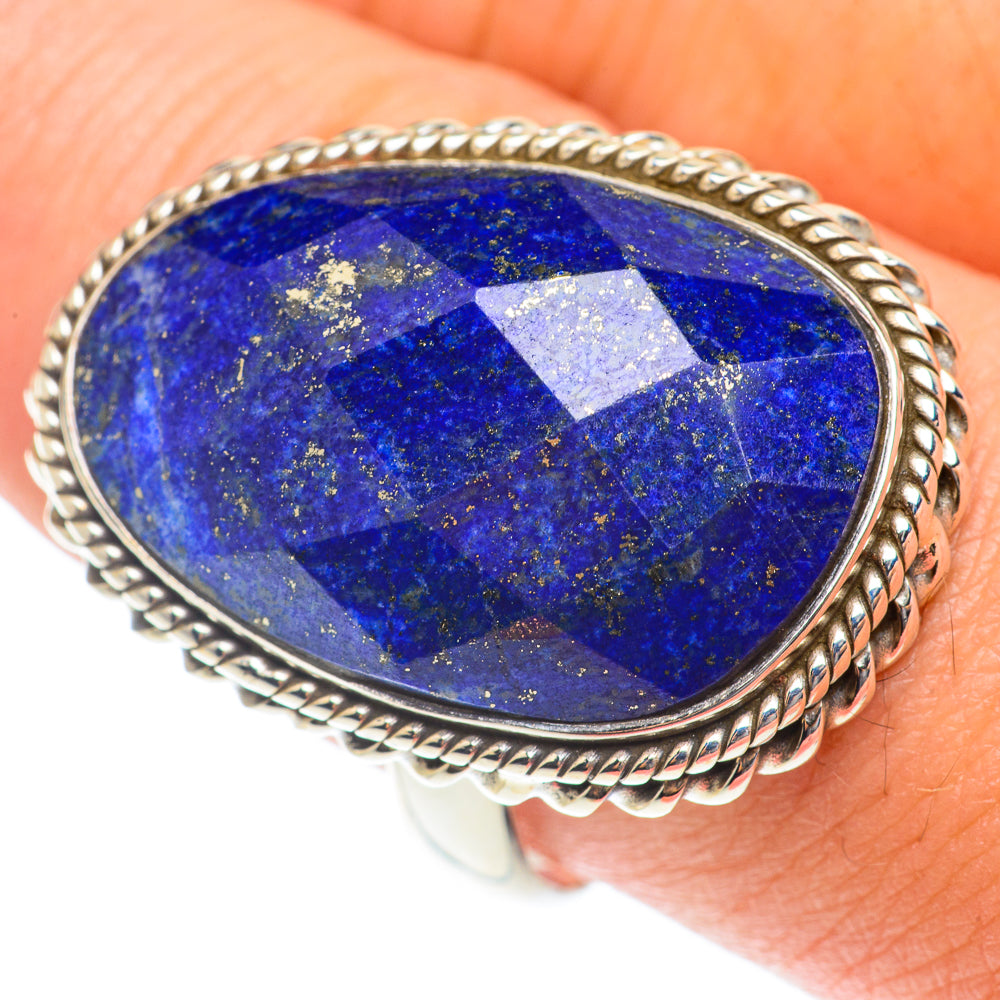 Lapis Lazuli Rings handcrafted by Ana Silver Co - RING65885
