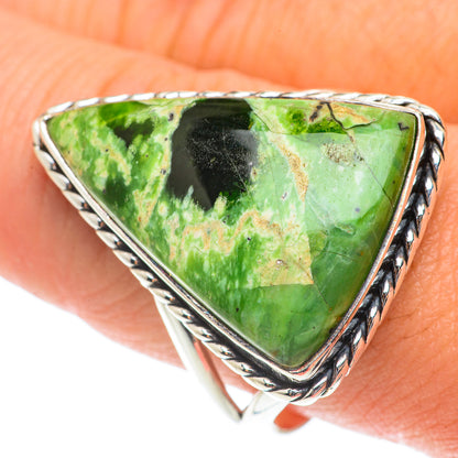 Rainforest Opal Rings handcrafted by Ana Silver Co - RING65887
