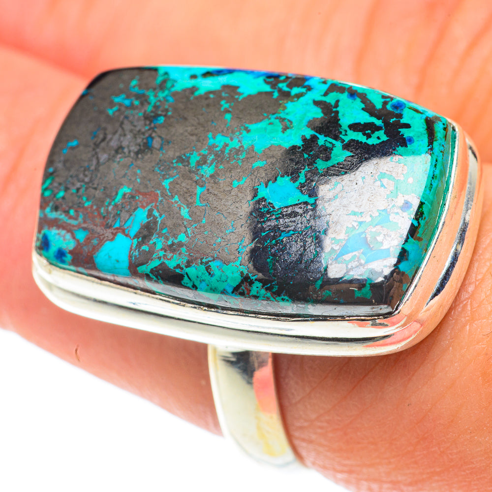 Shattuckite Rings handcrafted by Ana Silver Co - RING65889