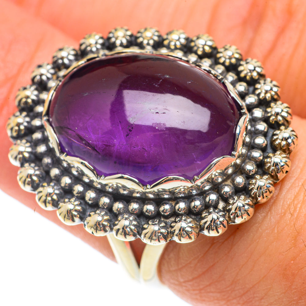 Amethyst Rings handcrafted by Ana Silver Co - RING65901