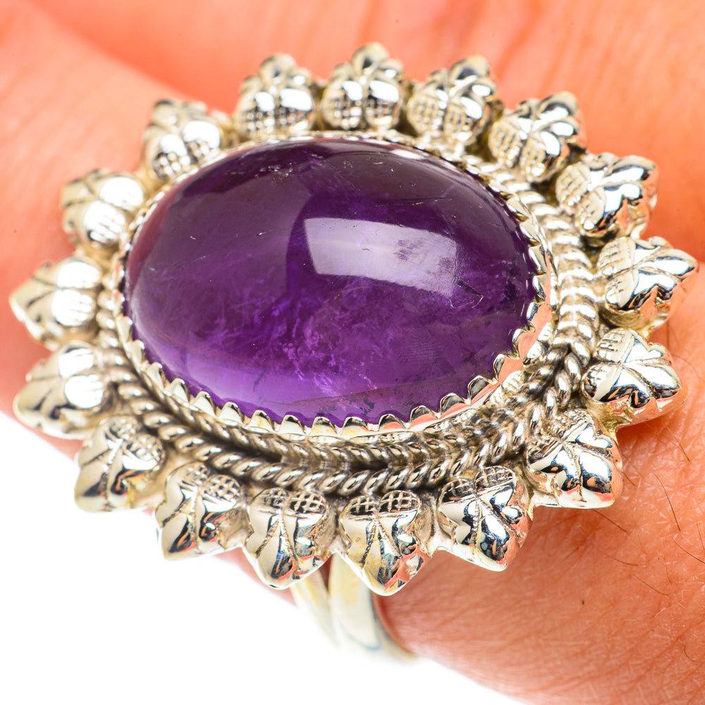 Amethyst Rings handcrafted by Ana Silver Co - RING65902