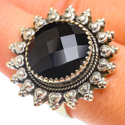 Black Onyx Rings handcrafted by Ana Silver Co - RING65904