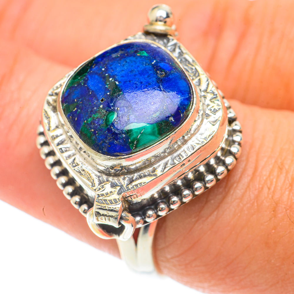 Azurite Rings handcrafted by Ana Silver Co - RING65912