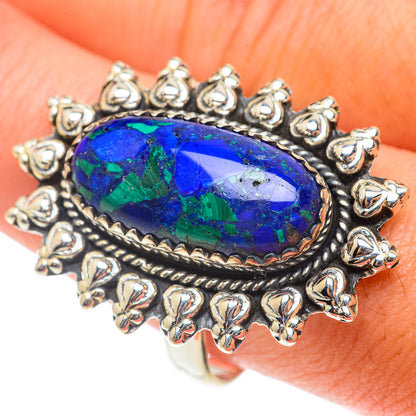 Azurite Rings handcrafted by Ana Silver Co - RING65914