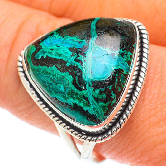 Shattuckite Rings handcrafted by Ana Silver Co - RING65920
