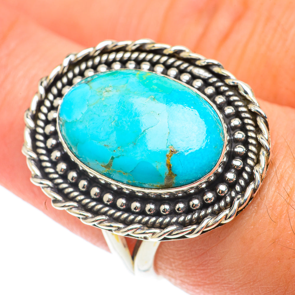 Arizona Turquoise Rings handcrafted by Ana Silver Co - RING65923