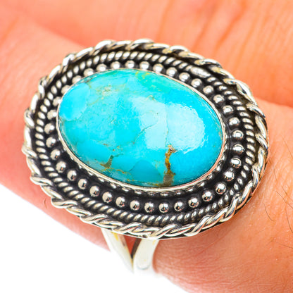 Arizona Turquoise Rings handcrafted by Ana Silver Co - RING65923