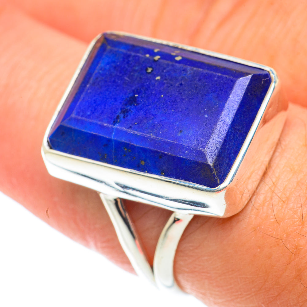 Lapis Lazuli Rings handcrafted by Ana Silver Co - RING65924