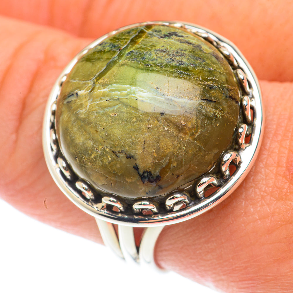 Rainforest Opal Rings handcrafted by Ana Silver Co - RING65926