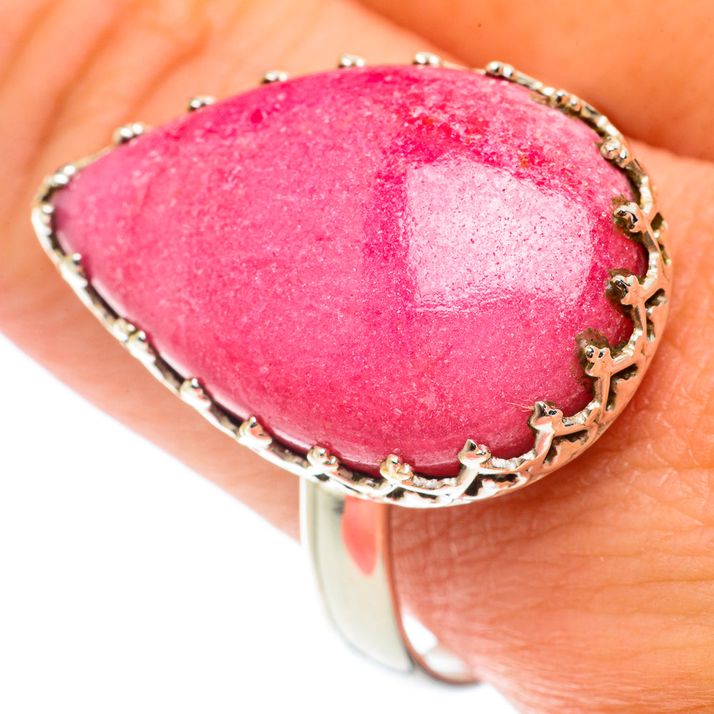 Rhodochrosite Rings handcrafted by Ana Silver Co - RING65933