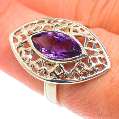 Amethyst Rings handcrafted by Ana Silver Co - RING65937